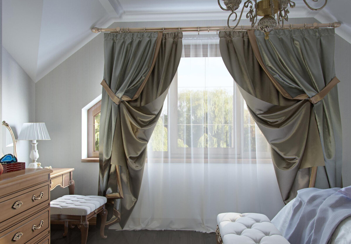 drapery curtains for decor