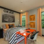 curtains orange color options ideas