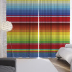 curtains rainbow horizontal wide