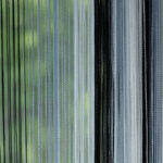 filament curtains black-green