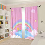 zavjese rainbow baby pink