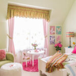 pink curtains decor ideas