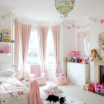 pink curtains decoration ideas