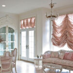 pink curtains design ideas