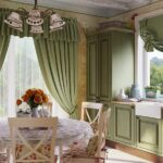 curtains with lambrequin decor