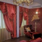 curtains with lambrequin interior ideas