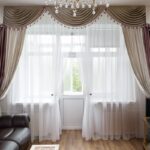 curtains with lambrequin options