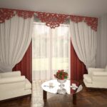 curtains with lambrequin photo design