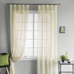 curtains-mesh yellow