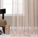 curtains-mesh pink