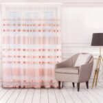 curtains-mesh red