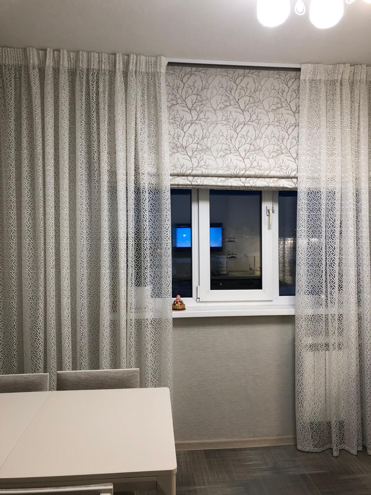 addition of curtains-mesh