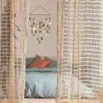 French mesh curtain