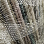 double mesh curtains