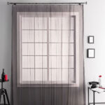 straight mesh curtains