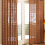 curtains in a room with a balcony door design ideas