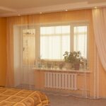 curtains in a room with a balcony door design ideas