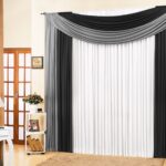 curtains modern three-color