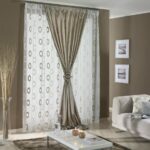 curtains modern beige