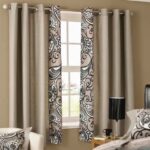 modern curtains on eyelets