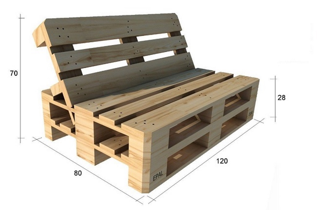 pallet bench