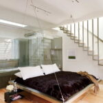 modern hanging bed types of decor