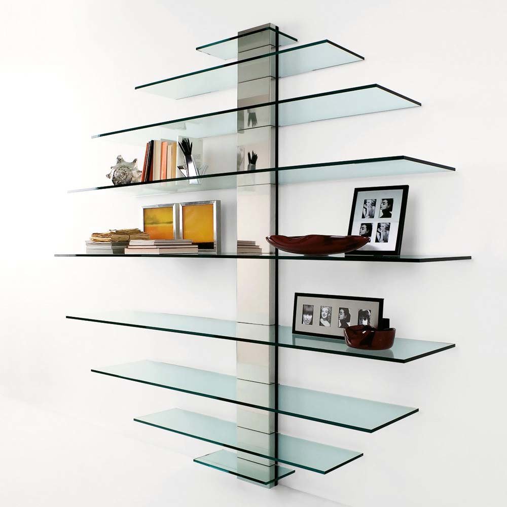 glass shelves