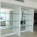 glass shelves photo options