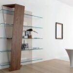 glass shelves types of design