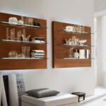 glass shelves on the wall photo options