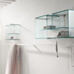 glass shelves on the wall photo options