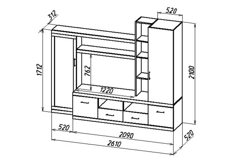 slide wall drawing