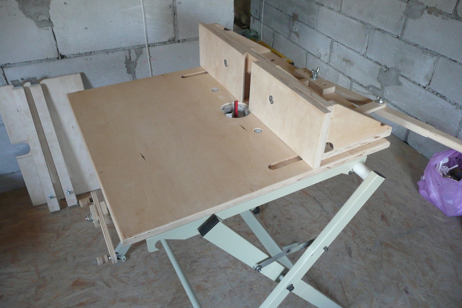 do-it-yourself circular saw table