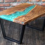 epoxy resin table design photo