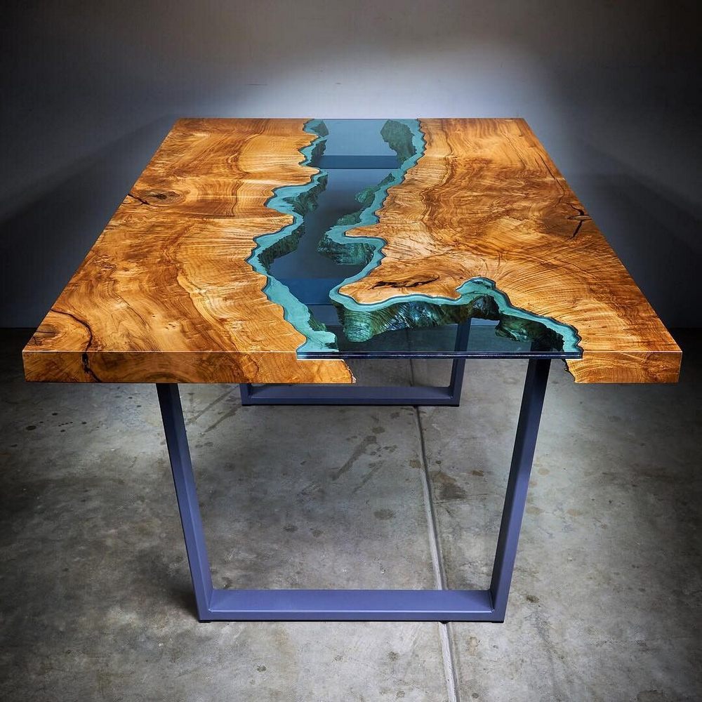 epoxy resin table photo ideas