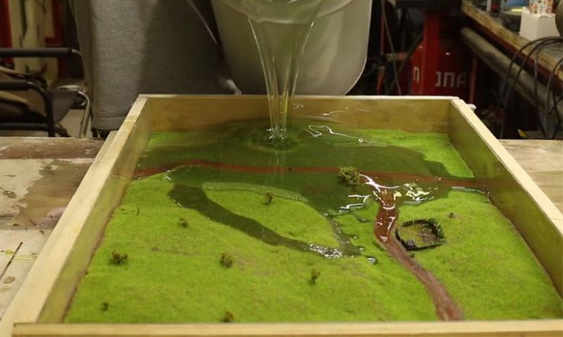 do-it-yourself epoxy table