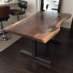 solid wood table