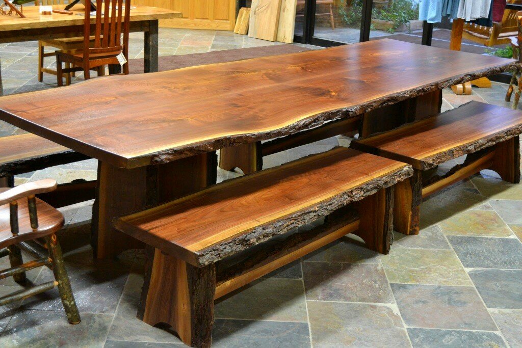 solid wood table design ideas