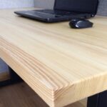 computer table beech