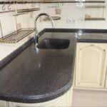 kitchen countertop black