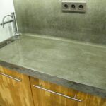 concrete countertop photo interior