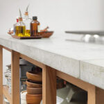 concrete countertop interior photos