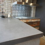 concrete countertop interior ideas