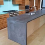 concrete countertop types of design