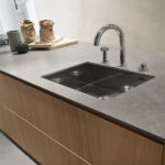 porcelain stoneware countertop design ideas