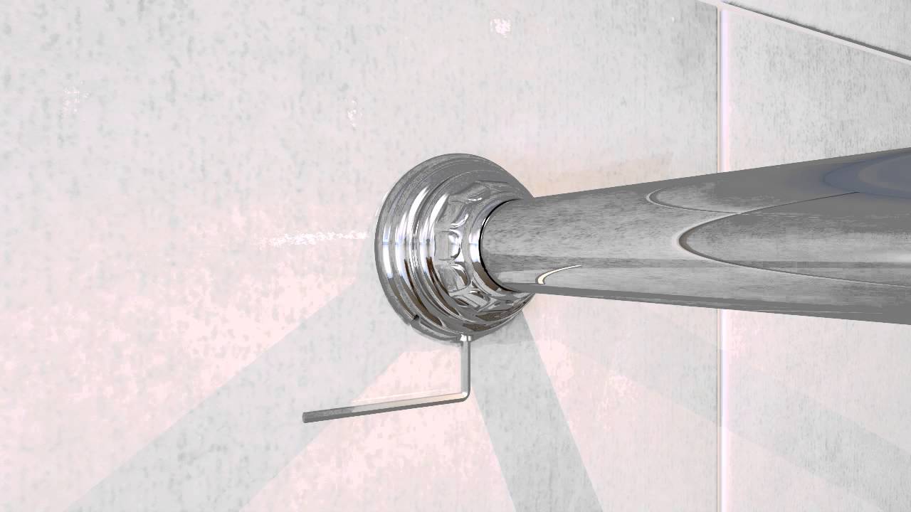 Metal curtain rods