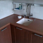 kitchen countertop joint finishes