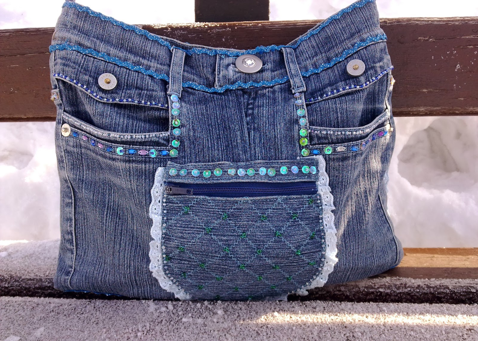 jeans bag