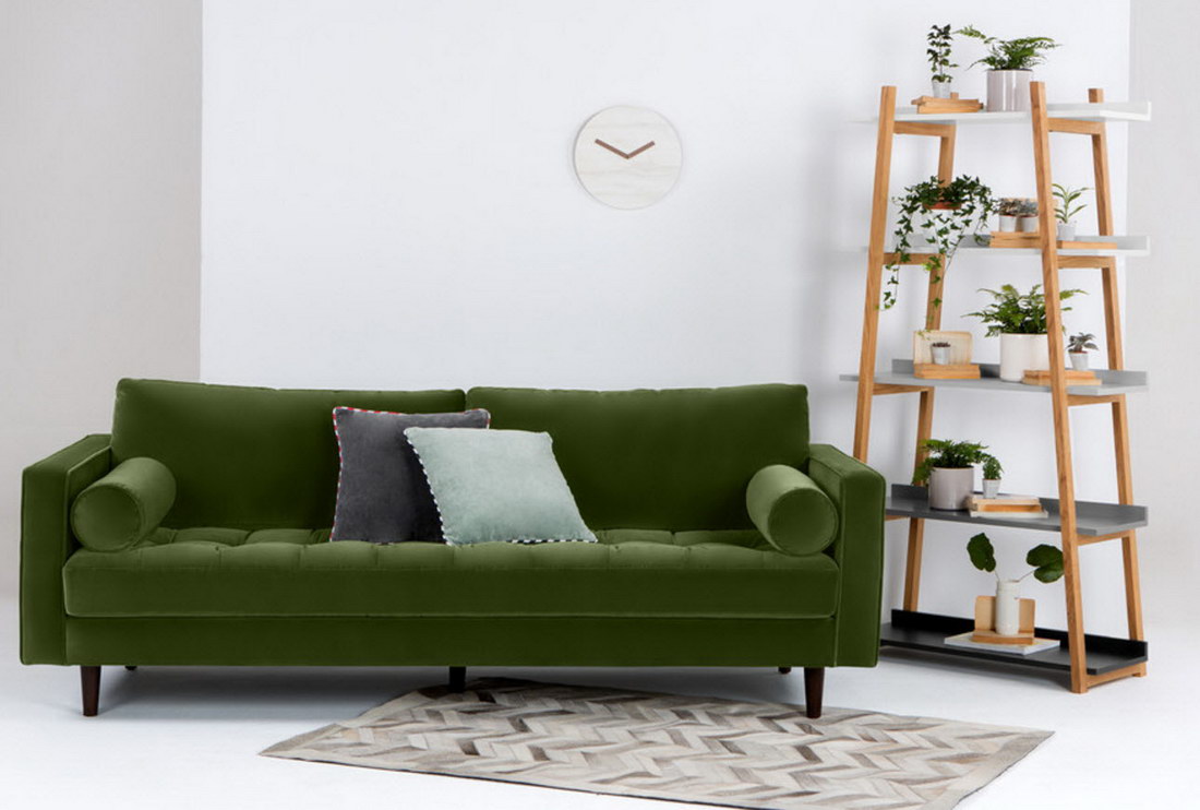 dark green sofa design ideas