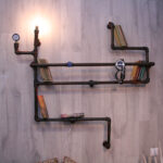 water pipe shelf